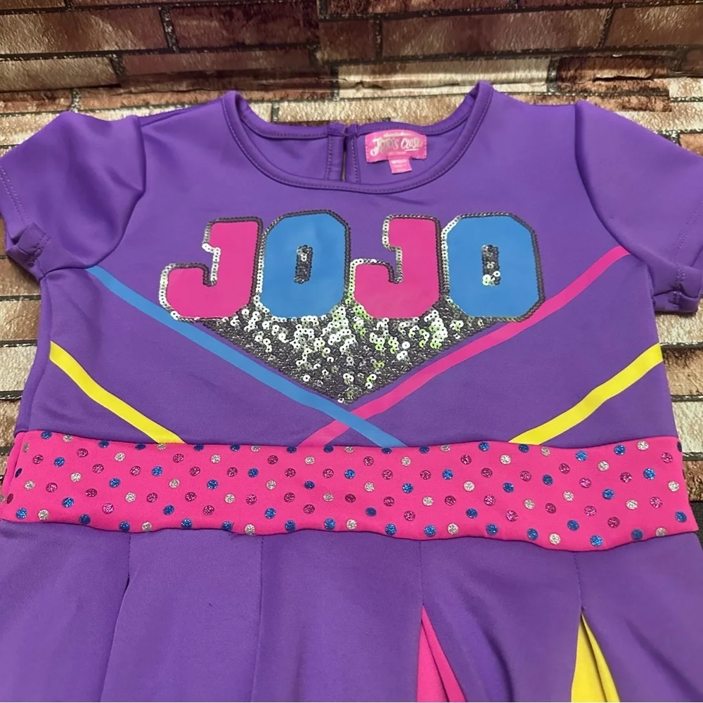 JoJo Siwa Purple and Yellow Kids Costume Dress